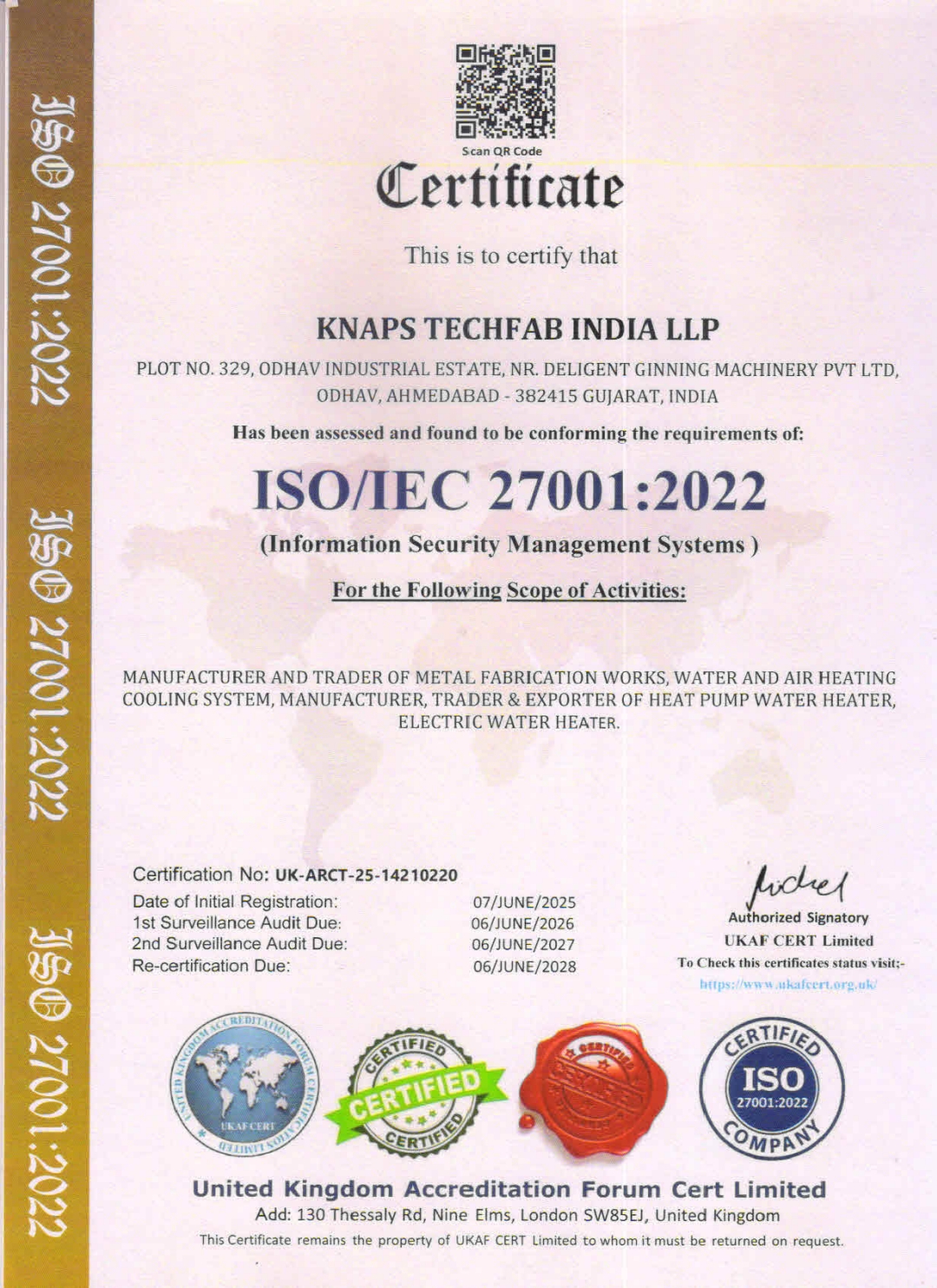 ISO/IEC 27001:2022